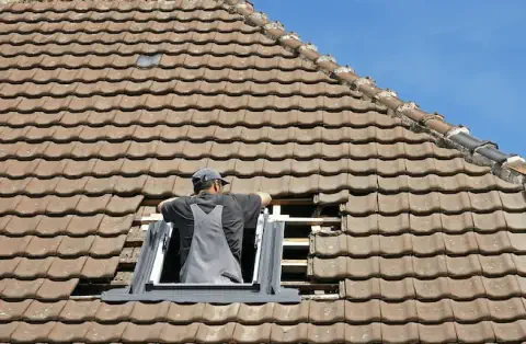 Pose de velux - Bréville